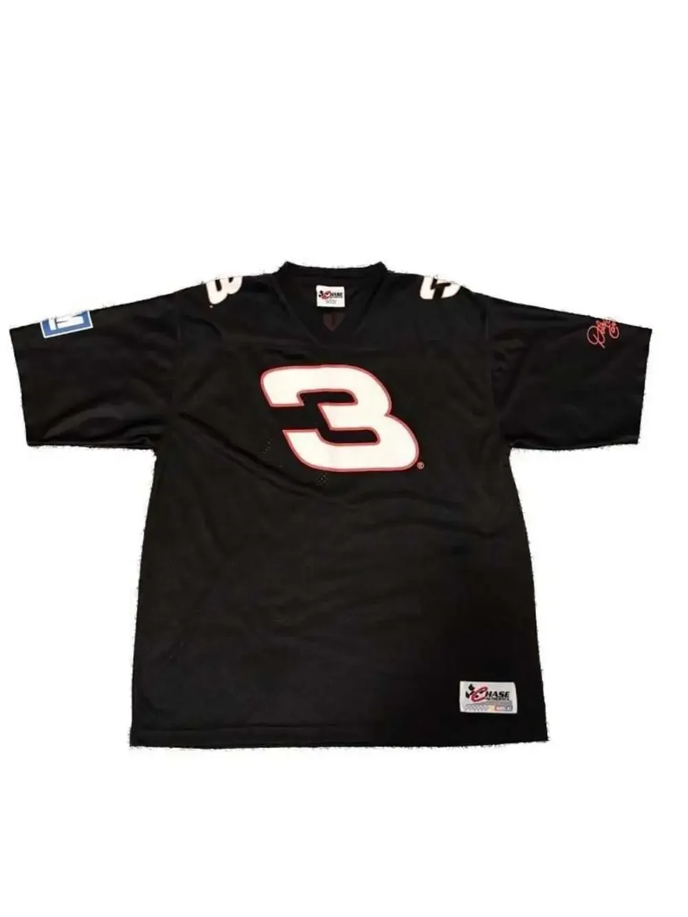 Chase Authentics Dale Earnhardt No. 3 NASCAR Football Jersey